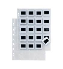 Buste forate Atla F Dia 20 - 22 x 30 cm - PP - porta diapositive 20 spazi 5,5x5,5 cm - liscio - Sei Rota - conf. 10 pezz Buste forate Atla F Dia 20 - 22 x 30 cm - PP - porta diapositive 20 spazi 5,5x5,5 cm - liscio - Sei Rota - conf. 10 pezz