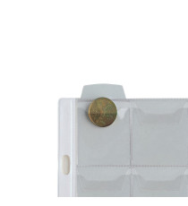 Buste forate Ercole - PVC liscio - 21x 29,7 cm - porta monete - 30 tasche - Sei Rota - conf. 10 pezzi Buste forate Ercole - PVC liscio - 21x 29,7 cm - porta monete - 30 tasche - Sei Rota - conf. 10 pezzi