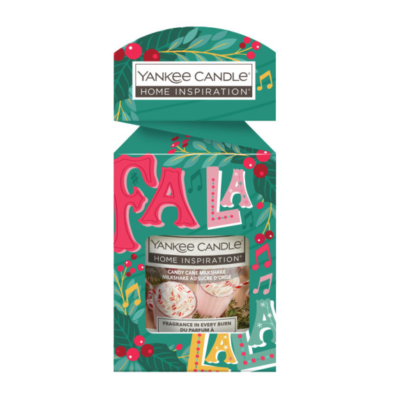 Candela Giara - 104 gr - Candy Cane Milkshake - Yankee Candle Candela Giara - 104 gr - Candy Cane Milkshake - Yankee Candle