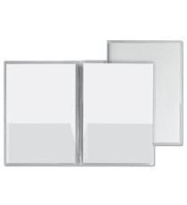 Cartellina Capri 69/T2 - 21 x 29,7 cm - PVC - con 2 tasche orizzontali - trasparente liscio - Sei Rota - conf. 5 pezzi Cartellina Capri 69/T2 - 21 x 29,7 cm - PVC - con 2 tasche orizzontali - trasparente liscio - Sei Rota - conf. 5 pezzi