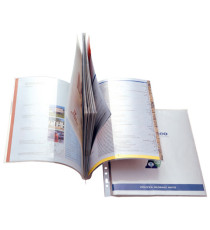 Cartelline forate - Ercole Cat - 21 x 29,7 cm - PVC - c/tasche - trasparente liscio - Sei Rota - conf. 10 pezzi Cartelline forate - Ercole Cat - 21 x 29,7 cm - PVC - c/tasche - trasparente liscio - Sei Rota - conf. 10 pezzi