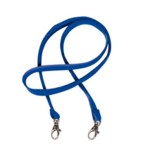 Cordoncino Pass M - raso - lunghezza 85 cm - blu - Sei Rota - conf. 50 pezzi Cordoncino Pass M - raso - lunghezza 85 cm - blu - Sei Rota - conf. 50 pezzi