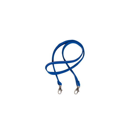 Cordoncino Pass M - raso - lunghezza 85 cm - blu - Sei Rota - conf. 50 pezzi Cordoncino Pass M - raso - lunghezza 85 cm - blu - Sei Rota - conf. 50 pezzi