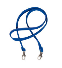 Cordoncino Pass M - raso - lunghezza 85 cm - blu - Sei Rota - conf. 50 pezzi Cordoncino Pass M - raso - lunghezza 85 cm - blu - Sei Rota - conf. 50 pezzi