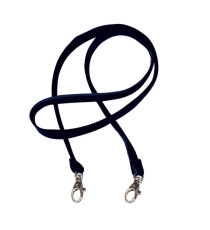 Cordoncino Pass M - raso - lunghezza 85 cm - nero - Sei Rota - conf. 50 pezzi Cordoncino Pass M - raso - lunghezza 85 cm - nero - Sei Rota - conf. 50 pezzi