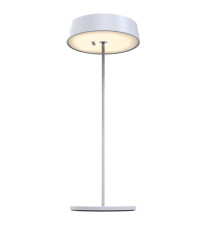 Lampada da tavolo 901 - c/aggancio magnetico - 10 x 30 cm - alluminio - bianco - Palmina