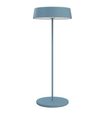 Lampada da tavolo 901 - c/aggancio magnetico - 10 x 30 cm - alluminio - blu - Palmina