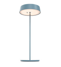Lampada da tavolo 901 - c/aggancio magnetico - 10 x 30 cm - alluminio - blu - Palmina