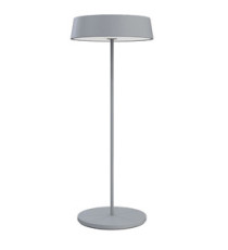 Lampada da tavolo 901 - c/aggancio magnetico - 10 x 30 cm - alluminio - grigio - Palmina