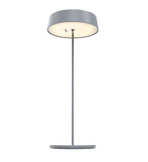 Lampada da tavolo 901 - c/aggancio magnetico - 10 x 30 cm - alluminio - grigio - Palmina