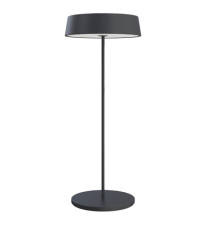 Lampada da tavolo 901 - c/aggancio magnetico - 10 x 30 cm - alluminio - nero - Palmina