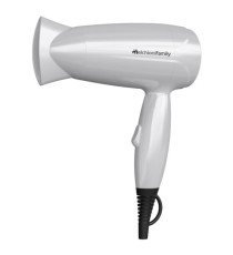 Asciugacapelli da viaggio Handy Style New - 13,5x8x20,5 cm - 1200 W - 220/240 V - grigio - Melchioni family Asciugacapelli da viaggio Handy Style New - 13,5x8x20,5 cm - 1200 W - 220/240 V - grigio - Melchioni family