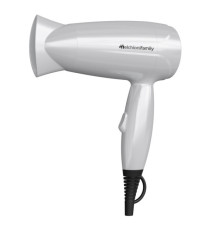 Asciugacapelli da viaggio Handy Style New - 13,5x8x20,5 cm - 1200 W - 220/240 V - grigio - Melchioni family Asciugacapelli da viaggio Handy Style New - 13,5x8x20,5 cm - 1200 W - 220/240 V - grigio - Melchioni family