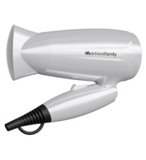 Asciugacapelli da viaggio Handy Style New - 13,5x8x20,5 cm - 1200 W - 220/240 V - grigio - Melchioni family Asciugacapelli da viaggio Handy Style New - 13,5x8x20,5 cm - 1200 W - 220/240 V - grigio - Melchioni family