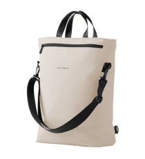 Borsa zainabile Drop - 30 x 44 x 14 cm - gomma - crema - In Tempo Borsa zainabile Drop - 30 x 44 x 14 cm - gomma - crema - In Tempo