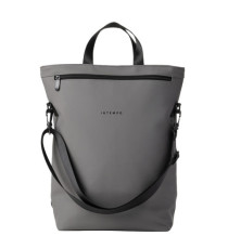 Borsa zainabile Drop - 30 x 44 x 14 cm - gomma - grigio - In Tempo Borsa zainabile Drop - 30 x 44 x 14 cm - gomma - grigio - In Tempo