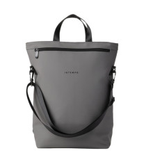 Borsa zainabile Drop - 30 x 44 x 14 cm - gomma - grigio - In Tempo Borsa zainabile Drop - 30 x 44 x 14 cm - gomma - grigio - In Tempo