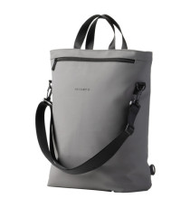 Borsa zainabile Drop - 30 x 44 x 14 cm - gomma - grigio - In Tempo Borsa zainabile Drop - 30 x 44 x 14 cm - gomma - grigio - In Tempo