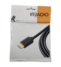 Cavo HDMI - V1.4b - 4K Ultra HD - serie Silver - 3mt.- Irradio Cavo HDMI - V1.4b - 4K Ultra HD - serie Silver - 3mt.- Irradio
