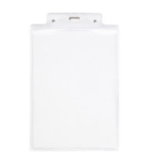 Portanome Pass 6S - 10 x 15 cm (A6) - PVC - trasparente neutro - Sei Rota - conf. 50 pezzi Portanome Pass 6S - 10 x 15 cm (A6) - PVC - trasparente neutro - Sei Rota - conf. 50 pezzi