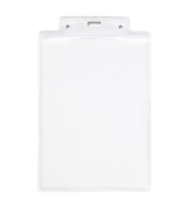 Portanome Pass 6S - 10 x 15 cm (A6) - PVC - trasparente neutro - Sei Rota - conf. 50 pezzi Portanome Pass 6S - 10 x 15 cm (A6) - PVC - trasparente neutro - Sei Rota - conf. 50 pezzi