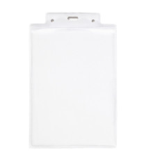 Portanome Pass 6S - 10 x 15 cm (A6) - PVC - trasparente neutro - Sei Rota - conf. 50 pezzi Portanome Pass 6S - 10 x 15 cm (A6) - PVC - trasparente neutro - Sei Rota - conf. 50 pezzi