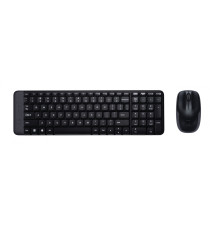 Tastiera e mouse wireless Logitech MK220 920-003161 tastiera compatta Qwerty - mouse M150 - WIFI 2,4GHZ Tastiera e mouse wireless Logitech MK220 920-003161 tastiera compatta Qwerty - mouse M150 - WIFI 2,4GHZ