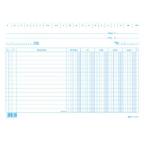 100 schede dare/avere/saldo/iva - 17 x 24 cm orizz. - Edipro 100 schede dare/avere/saldo/iva - 17 x 24 cm orizz. - Edipro