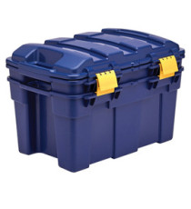 Baule multiuso Bankers Box - 39 x 59 x 33 cm - 40 L - PP - con coperchio - blu/giallo - Fellowes Baule multiuso Bankers Box - 39 x 59 x 33 cm - 40 L - PP - con coperchio - blu/giallo - Fellowes