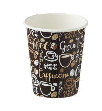 Bicchiere monouso in carta Coffee - 240 ml - Leone - conf. 1000 pezzi Bicchiere monouso in carta Coffee - 240 ml - Leone - conf. 1000 pezzi