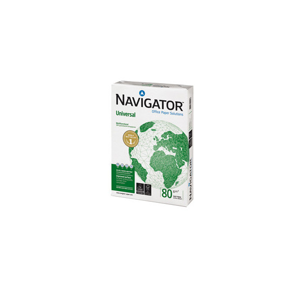 Carta bianca Navigator Universal in mini pallet - A4 - 80 gr - bianco -  risma 500 fogli - ordine max 1 mini pallet da 5 Carta bianca Navigator Universal in mini pallet - A4 - 80 gr - bianco -  risma 500 fogli - ordine max 1 mini pallet da 5