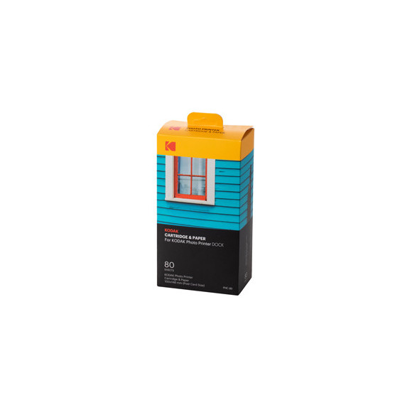Cartucce per stampante 4.0 X 6.0 - 80 fogli- Kodak Cartucce per stampante 4.0 X 6.0 - 80 fogli- Kodak