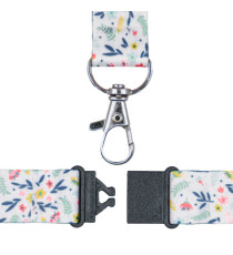 Cordoncino per portabadge - in Rpet - fantasia floreale - 440 x 20 mm - Avery - Conf. 10 pezzi Cordoncino per portabadge - in Rpet - fantasia floreale - 440 x 20 mm - Avery - Conf. 10 pezzi