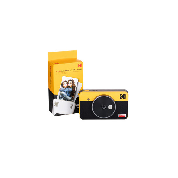 Fotocamera Istantanea Mini shot - Combo 2 Retro - Giallo - Kodak Fotocamera Istantanea Mini shot - Combo 2 Retro - Giallo - Kodak