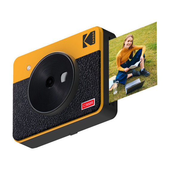 Fotocamera Istantanea Mini shot - Combo 3 Retro - Giallo - Kodak Fotocamera Istantanea Mini shot - Combo 3 Retro - Giallo - Kodak