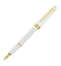 Penna stilografica Bailey Light - punta M - fusto bianco - Cross Penna stilografica Bailey Light - punta M - fusto bianco - Cross
