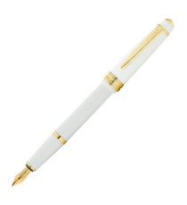 Penna stilografica Bailey Light - punta M - fusto bianco - Cross Penna stilografica Bailey Light - punta M - fusto bianco - Cross