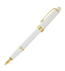 Penna stilografica Bailey Light - punta M - fusto bianco - Cross Penna stilografica Bailey Light - punta M - fusto bianco - Cross