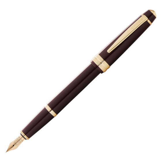 Penna stilografica Bailey Light - punta M - fusto bordeaux - Cross Penna stilografica Bailey Light - punta M - fusto bordeaux - Cross