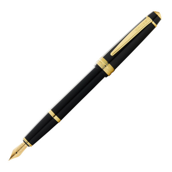 Penna stilografica Bailey Light - punta M - fusto nero - Cross Penna stilografica Bailey Light - punta M - fusto nero - Cross