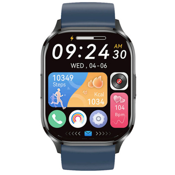 Smartwatch -  Display  AMOLED -  HK21 - Blu - MU Smartwatch -  Display  AMOLED -  HK21 - Blu - MU