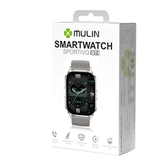 Smartwatch -  Display  AMOLED -  HK21 - Grigio - MU Smartwatch -  Display  AMOLED -  HK21 - Grigio - MU
