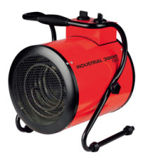 Stufa industriale INDUSTRIAL3000 - 3000 W - 37 x 32 x 32 cm - nero/rosso - CFG Stufa industriale INDUSTRIAL3000 - 3000 W - 37 x 32 x 32 cm - nero/rosso - CFG