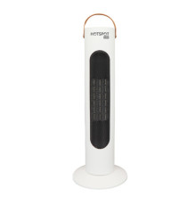 Termoventilatore torre HOT SPOT - 2000 W - 23 x 23 x 62 cm - bianco - CFG Termoventilatore torre HOT SPOT - 2000 W - 23 x 23 x 62 cm - bianco - CFG