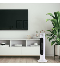 Termoventilatore torre HOT SPOT - 2000 W - 23 x 23 x 62 cm - bianco - CFG Termoventilatore torre HOT SPOT - 2000 W - 23 x 23 x 62 cm - bianco - CFG