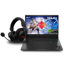 [Scatola aperta]Laptop HP Omen 16-wf0008ns + HyperX Clous 2 Wireless / i7 / RAM 32 GB / SSD Disk / 16,0″ WQHD