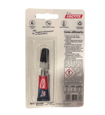 Colla Super Attak Original - 3 gr - trasparente - Loctite Colla Super Attak Original - 3 gr - trasparente - Loctite