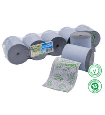 Rotolo per registratori di cassa - stampa termica - carta riciclabile Green roll - 79 mm x 80 mt - diametro esterno 78 m