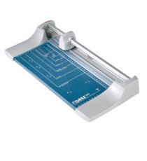 Taglierina a rullo Hobby 507 - 44 x 21,1 cm - 320 mm (A4) - 8 fogli - blu/grigio - Dahle Taglierina a rullo Hobby 507 - 44 x 21,1 cm - 320 mm (A4) - 8 fogli - blu/grigio - Dahle