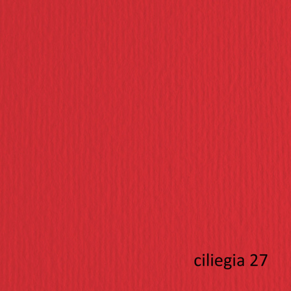 Cartoncino Elle Erre - 50x70cm - 220gr - ciliegia 27 - Fabriano - blister 20 fogli Cartoncino Elle Erre - 50x70cm - 220gr - ciliegia 27 - Fabriano - blister 20 fogli